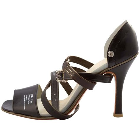 Undercover Ss 2010 Less But Better Black Strappy Heels For Sale At