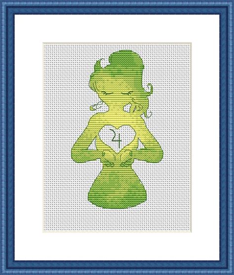 Sailor Jupiter Silhouette Cross Stitch Pattern Pdf File Dmc Etsy