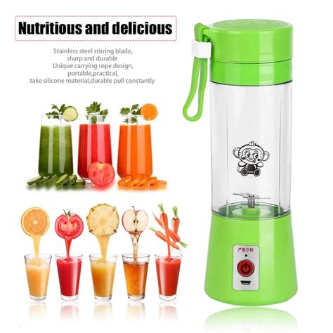 Portable Ml Usb Electric Fruit Juicer Handheld Smoothie Maker