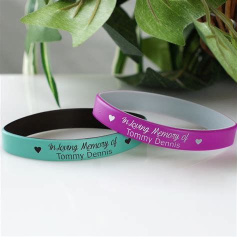 In Memory Of Personalized Memorial Bracelet Tsforyounow