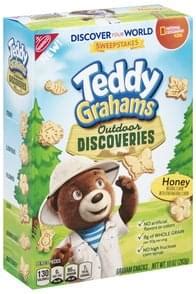 Teddy Grahams Honey Outdoor Discoveries Graham Snacks Oz