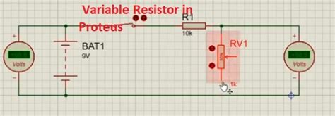 Variable Resistor Diagram