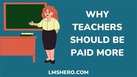 Why Teachers Should Be Paid More 5 Benefits Of Teachers Earning Better Salaries Lms Hero