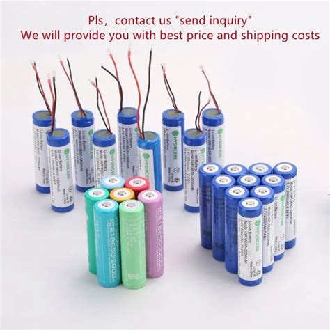 3 7v Accu 3000 3500mah 30a Button Top Rechargeable Bateria Bms Pack Ncr