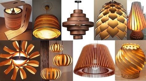 Wood Veneer Lamp Ideas Wooden Lampshade Design Ideas Pendant Lamp