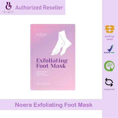 Jual Noera Exfoliating Foot Mask Masker Kaki Beautycat Shopee