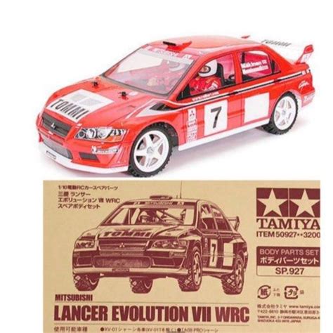 Stocks Arrived Tamiya Mitsubishi Lancer Evo Vii Tommi Rally Body