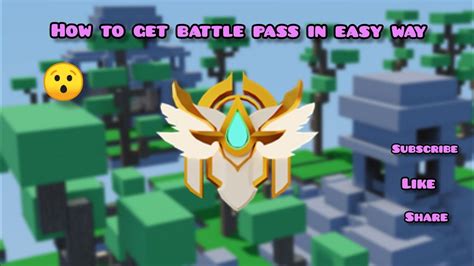 How To Get Battle Pass In Easy Way Roblox Bedwars By Noemie Miquiabas