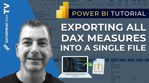 How To Export All Dax Measures Into A Single File Youtube