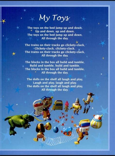 My Toys A Poem Related To The First Toy Story Film Rtoystory