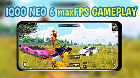 Iqoo Neo 6 Pubg Test With No Fps Meter Snapdragon 870 🔥 Youtube