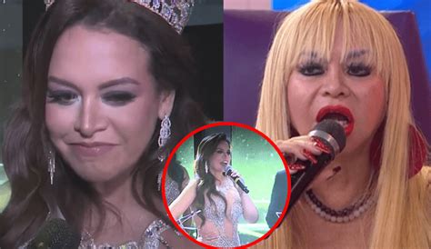 Flor Polo Se Pronuncia Sobre Ausencia De Susy D Az En Su Coronaci N El Miss Mundo Latina Per