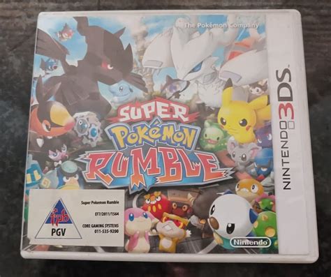 Games Super Pokemon Rumble For Nintendo 3ds For Sale In