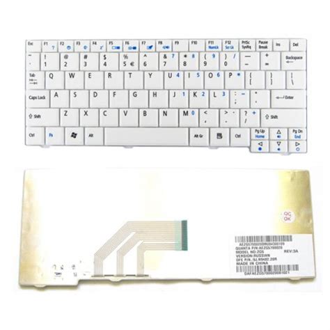 Клавиатура за лаптоп Acer Aspire One A110 A150 ZG5 D150 D250 White US