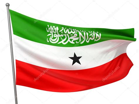 Somaliland National Flag — Stock Photo © megastocker #1735971