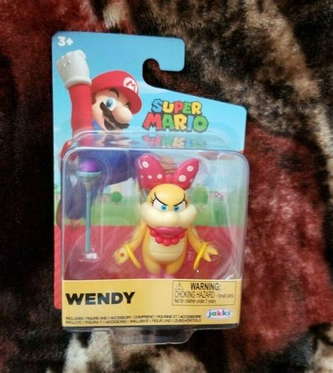 Super Mario Bros Wendy figure 2.5" | #3928771503