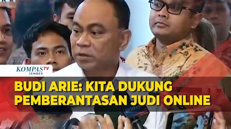 Kasus Judol Di Komdigi Budi Arie Kita Dukung Pemberantasan Judi