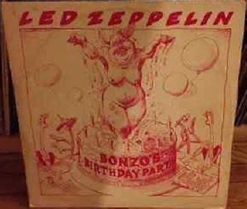 Led Zeppelin Bonzo S Birthday Party Vinyl Discogs