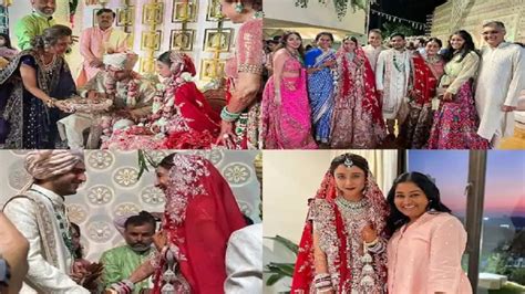 Tina Ambani Jai Anmol Ambani Khrisha Shah Wedding Inside Pics Nmp