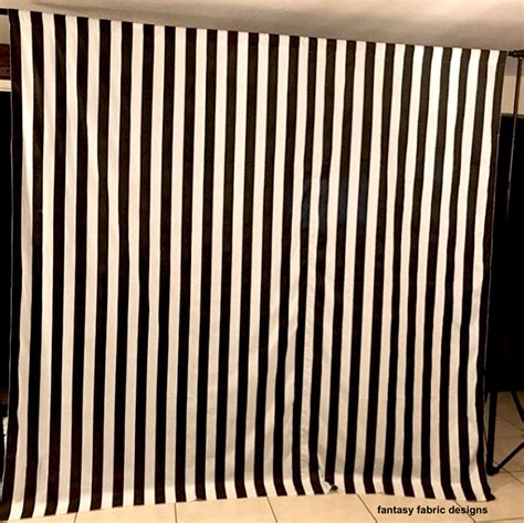 Photo Backdrops Striped Photo Backdrop Photo Booth Backdrop Black