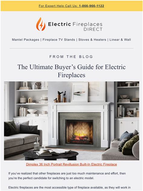 Electric Fireplaces Direct Get The Facts A Buyer S Guide To Electric