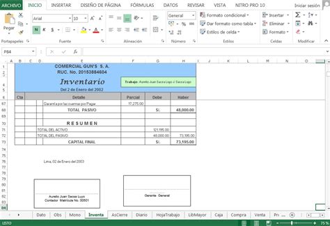 Descargar Plantilla Excel Monograf A Contable