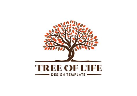 Tree of Life Logo Design Template Graphic by zwallow99 · Creative Fabrica