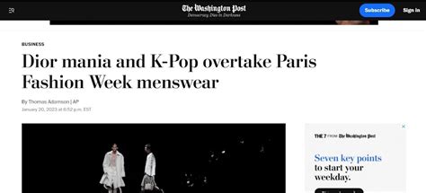 BTS's Jimin Cements His Popularity At DIOR's Paris Fashion Show After ...