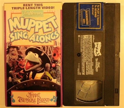 Muppet Sing Alongs Muppet Treasure Island 1996 Vhs Angry Grandpas