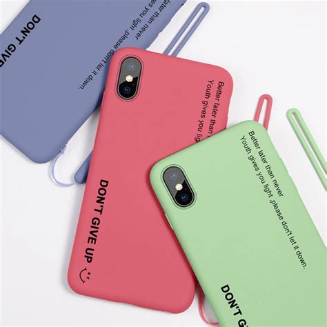 【with Lanyard】สำหรับ Xiaomi Redmi Note 6 Pro 8t Xioami Redme Not Liquid Silicone Original Phone