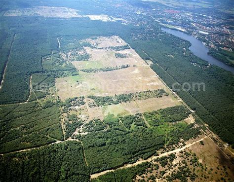 Aerial Photograph Lehnitz Blick Auf Den Ehemaligen Truppen Bungsplatz