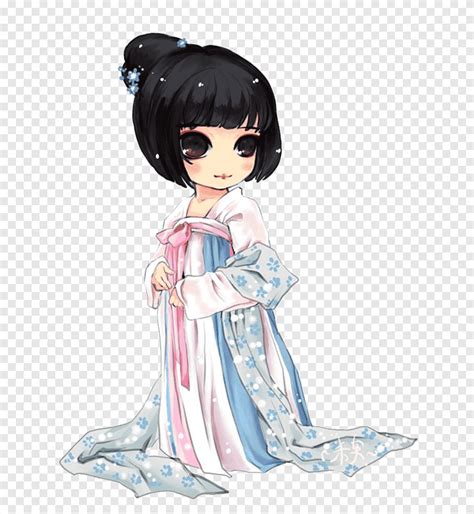 Free Download China Chinese Girl Hanfu Chinese Clothing Anime Hand