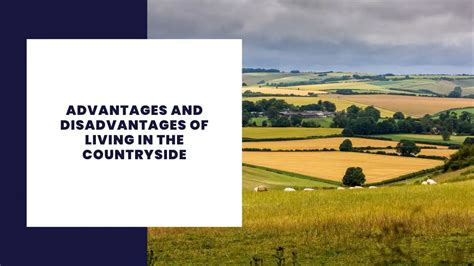 17 Advantages And Disadvantages Of Living In The Countryside