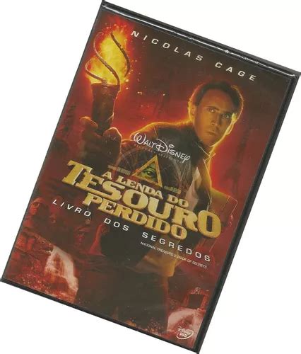 A Lenda Do Tesouro Perdido Livro Dos Segredos Dvd Lacrado