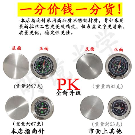 车载指南针高精度车用罗盘指南球多功能指北针自驾游户外用品包邮虎窝淘