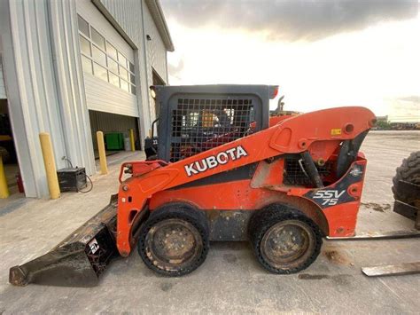 2016 Kubota Ssv75 Skid Steer For Sale 1640 Hours Pflugerville Tx