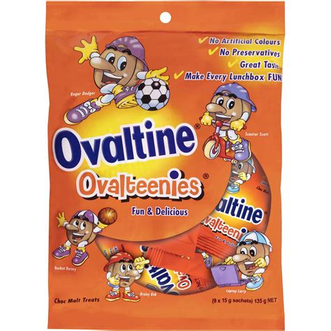 Ovaltine Ovalteenies 135g Woolworths