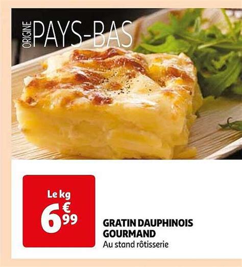 Promo Gratin Dauphinois Gourmand Chez Auchan Icatalogue Fr