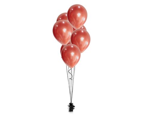 Balony Beauty Charm Platynowe Czerwone Szt Godan