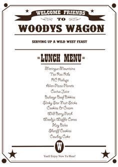 13 Western dinner menus ideas | western theme party, western parties ...