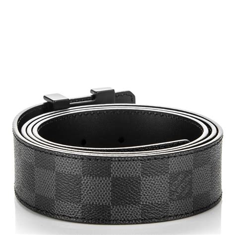 Louis Vuitton Damier Graphite Mm Lv Initiales Belt