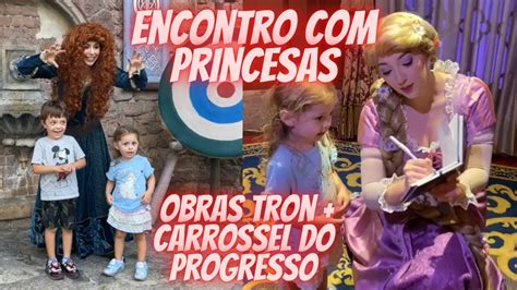 Encontro Princesas Disney Magic Kingdom Atualizacoes Montanha Russa