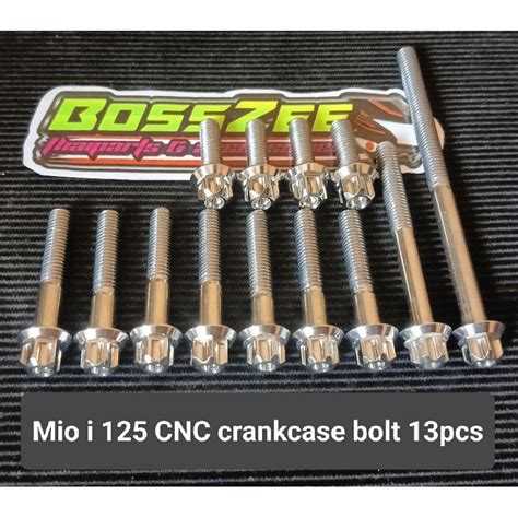 Cnc Gear Type Crankcase Bolt Mio I Msi Mio Gear Sold As Set