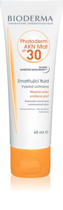 Bioderma Photoderm Akn Fluido Protector Matificante Para Rostro Spf 30