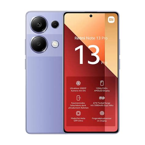 Pametni Telefon Xiaomi Redmi Note 13 Pro 4g Dual Sim 12gb Ram 512gb