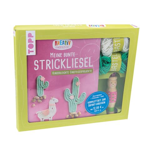 Buch Kreativ Set Meine Bunte Strickliesel Vbs Hobby Bastelshop