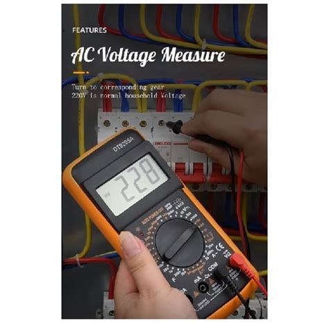 Cara Mengukur Tegangan Listrik AC DC Dengan Multimeter