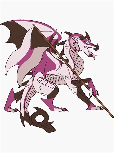 Demisexual Pride Flag Dragon 4th Edition Sticker For Sale By Kmp0511 Redbubble