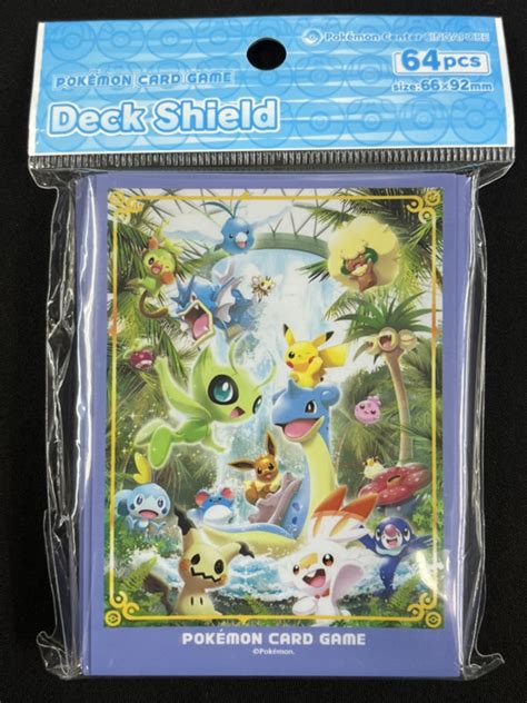 ポケモンカードゲーム デッキシールド 海外 ポケモンセンターシンガポール 1周年【未開封】 サプライポケカサプライデッキシールド