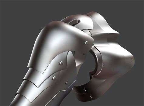 Edward Elric Automail Arm Fullmetal Alchemist Cosplay 3d Etsy